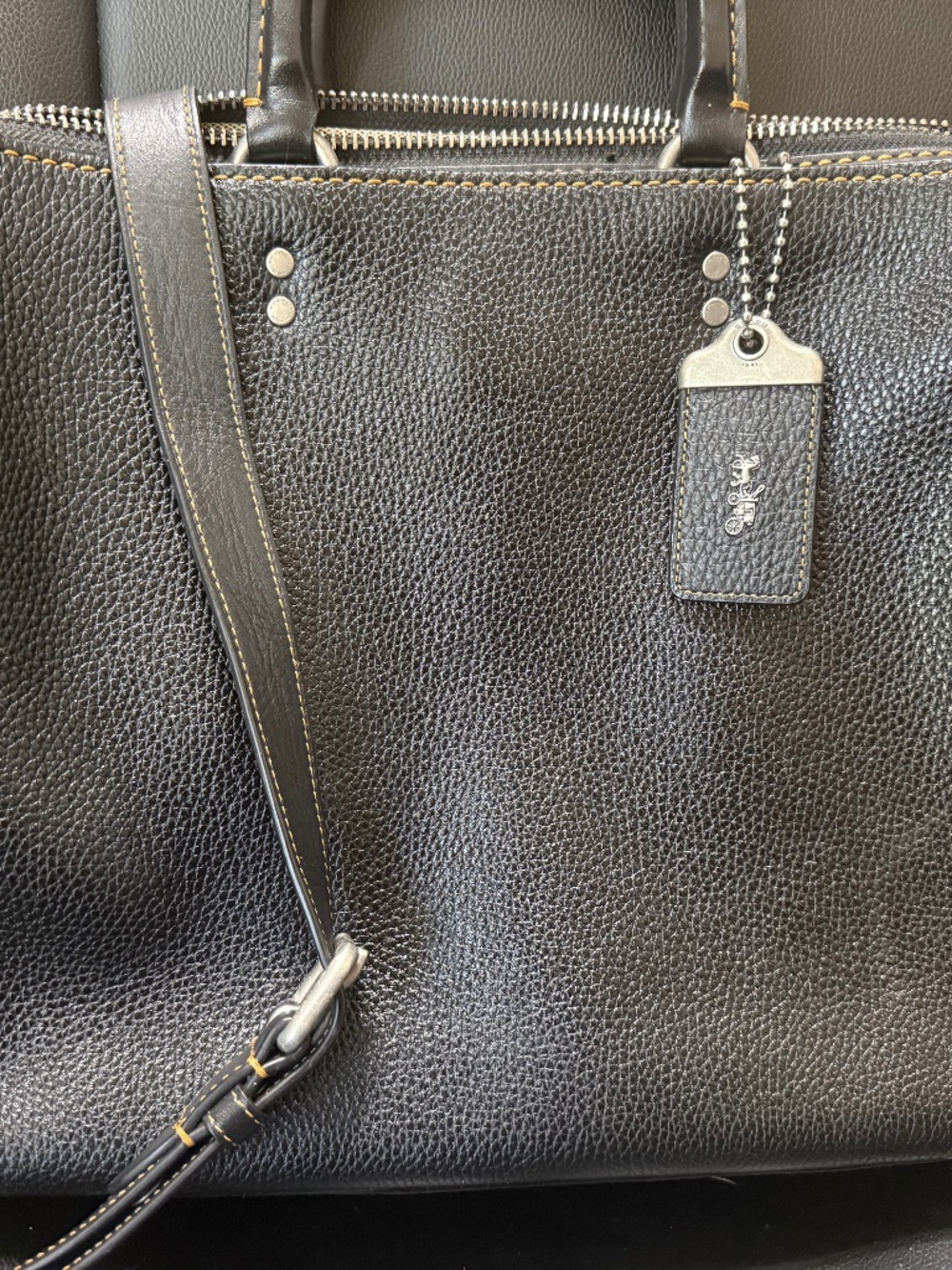 Coach Rogue 1941 Brief #11104 three-way carry EUC